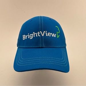 Bright View Unisex Baseball Cap Wear Guard Adjustable Strap Hat Blue 100% Cotton